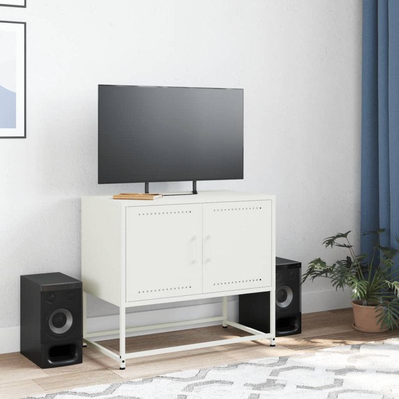 No_Yes_No_No_No Unfinished TV Stand, 68.5cm, White