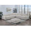 Fauteuil d'appoint, fauteuil sans accoudoirs de salon, fauteuil confortable