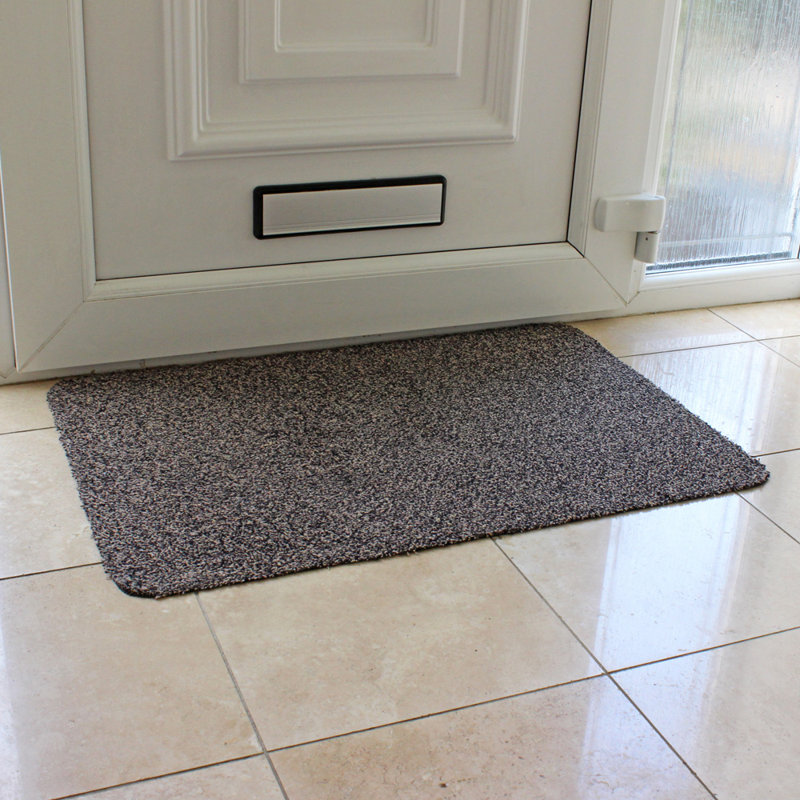 Tanami Non-Slip Indoor Doormat, 0.5cm H x 75cm L x 50cm W, Brown