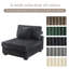 Upholstered Accent Chair with Footstool-675932308