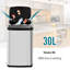 Omveer Kitchen Trash Can - 30L