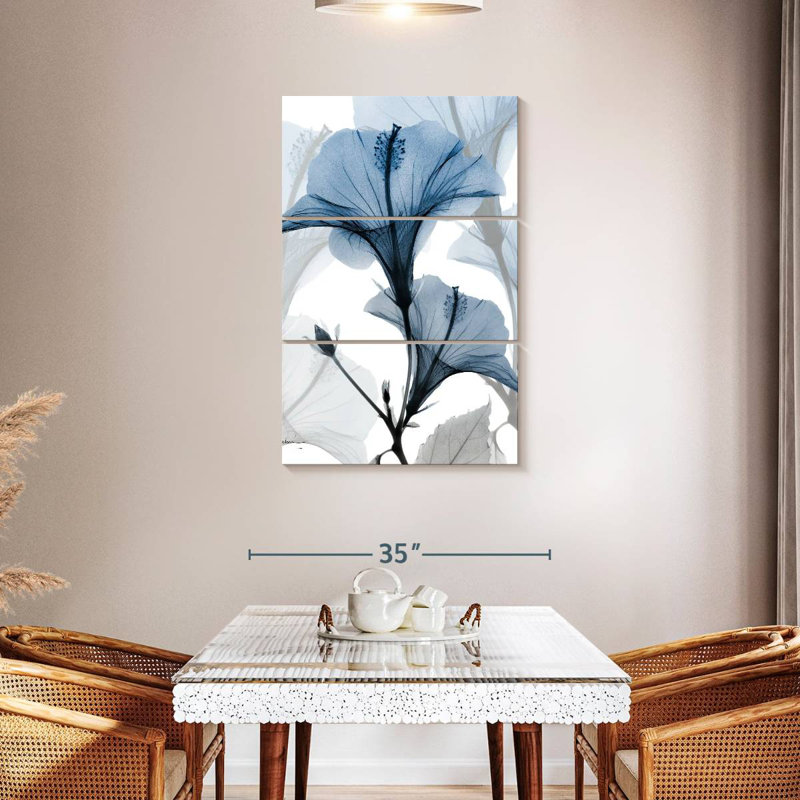 Harnek Steel Hibiscus, 38" H x 24" W