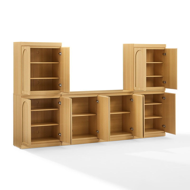 Gourdine 3-piece Sideboard And Pantry Set
