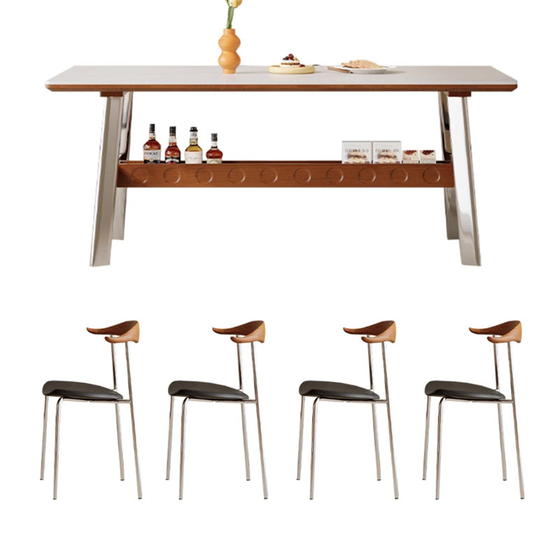 Table de salle à manger Vintage, H 29,52 po x L 70,86 po x l 31,49 po