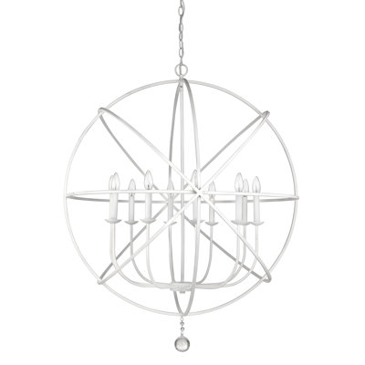 Lustre globe 10 lumières Puma