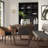 Mukai Walnut Solid Wood Top Dining Table