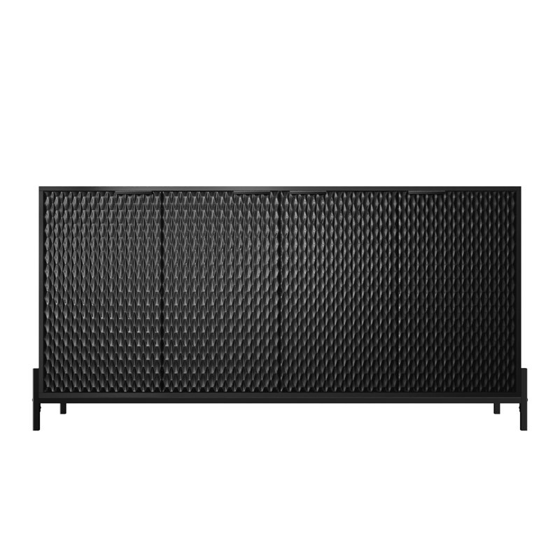 Buffet Tiea 64,57 ", Noir