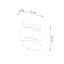 Steel Flush Mounted Sconce-67057856