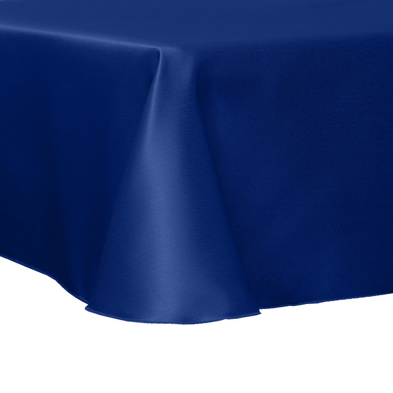 Ultimate Textile -15 Pack- Herringbone - Fandango 108 X 132-Inch Rectangular Tablecloth, Royal Blue