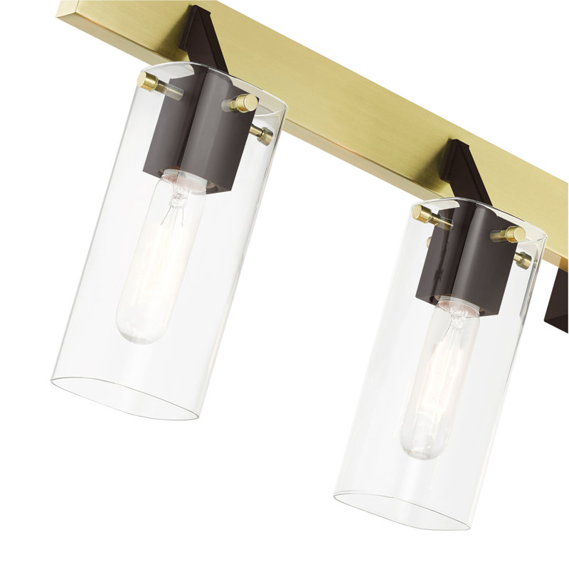 Janine 6 - Light Dimmable Vanity Light, Gold