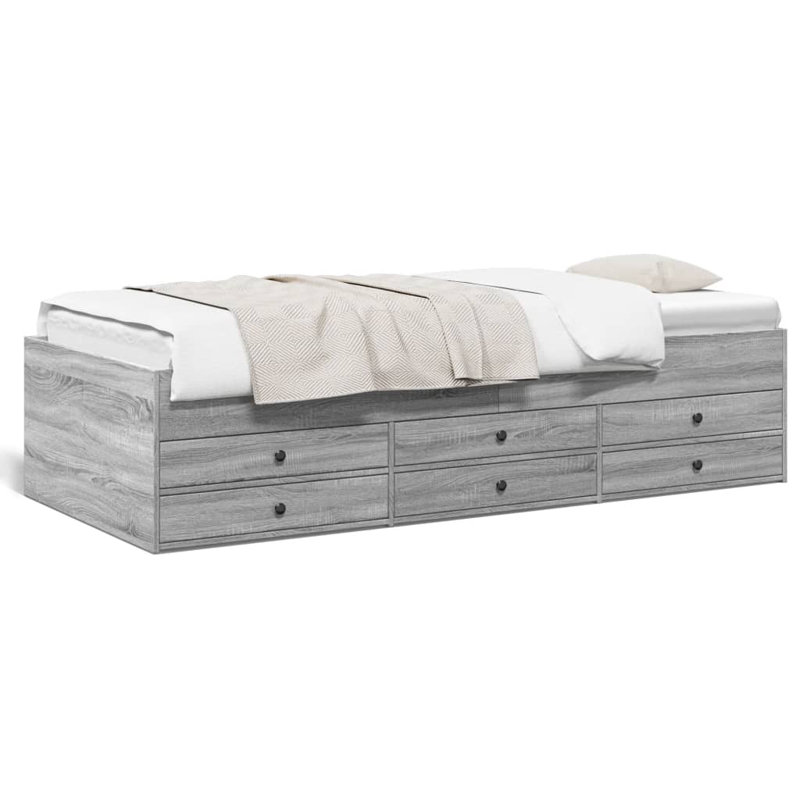 Pavilus Daybed, Single (3'), Grey Sonoma