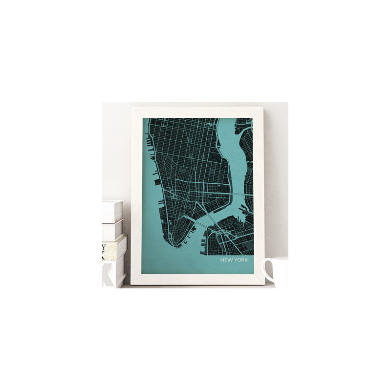 Single Picture Frame Print, White