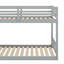 Lit superposé simple au-dessus de simple avec escalier de rangement intégré, lit superposé en bois avec beaucoup de rangement-1835882120