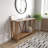 Adharsh 52'' Marble Top Console Table-860598045