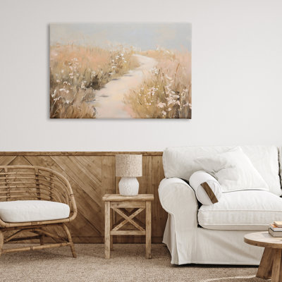 Toile Wildflower Path, conception par Franklyn Gregory