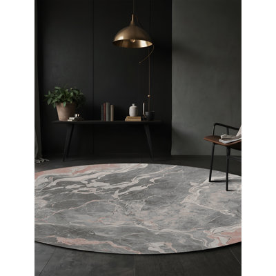 Tapis gris lavable à la machine