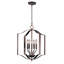 Lustre géométrique unique à 4 lumières Albano-1134229238