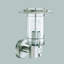 Arturo Silver 1 - Bulb 32 cm H Hardwired Outdoor Wall Light