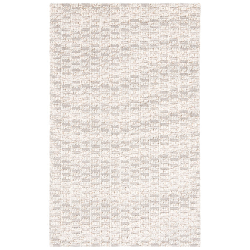 Finnick 703 Area Rug In Brown / Ivory, Square 6'