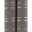Huntington Chocolate Geometric Stripe Wallpaper