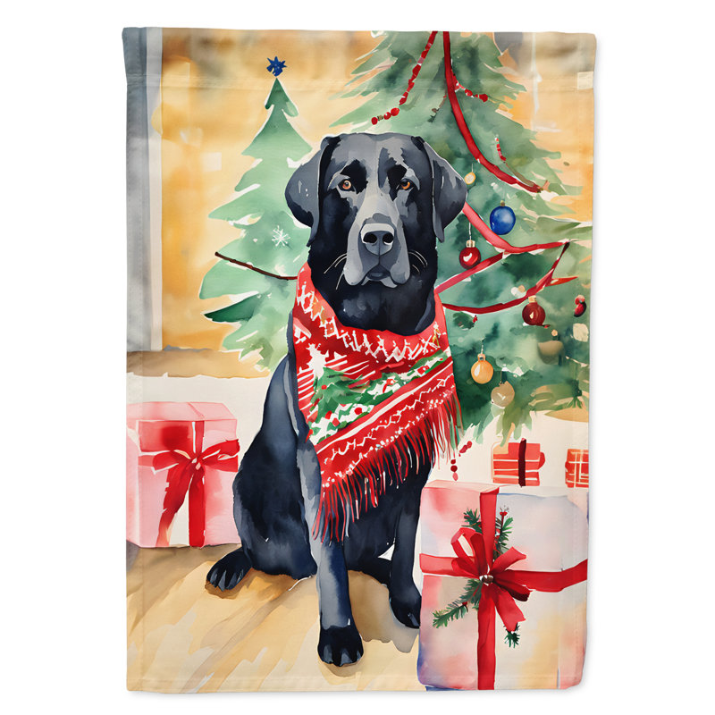 Double Sided Polyester Christmas, 15.5'' H x 11.25'' W