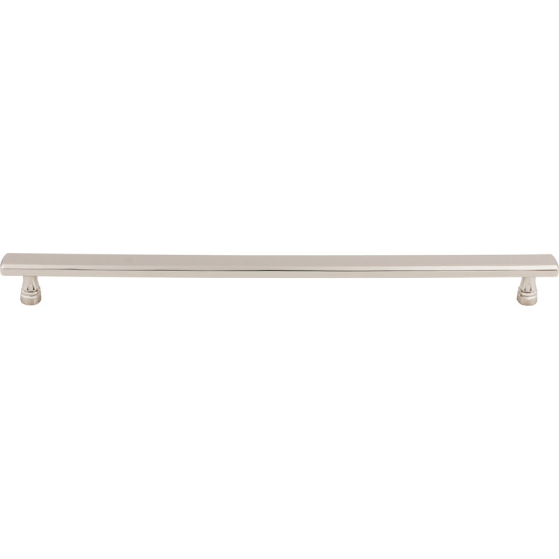 Kingsbridge Bar Pull, Polished Nickel, 12" Center to Center