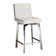 Ross Swivel Upholstered Counter Stool with Metal Frame