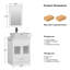 Ensemble de meuble-lavabo simple 24 po avec miroir Andrais-694830696-691295632