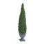 Topiaire de buisson artificiel avec urne-9507870