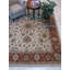 Tapis oriental ivoire traditionnel Agra