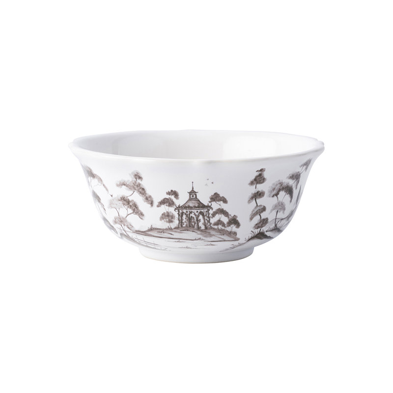 Country Estate Cereal/Ice Cream Bowl, Flint Gray
