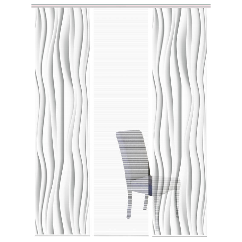 Pepe Track Insert Semi Sheer Sliding Panel
