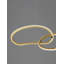 3 - Light Gold LED Unique/Statement Pendant