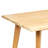 Ulla Rectangular Teak Solid Wood Outdoor Dining Table , 86 " W 43 " D