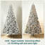 Arbre de Noël artificiel pré-éclairé enneigé-130365472