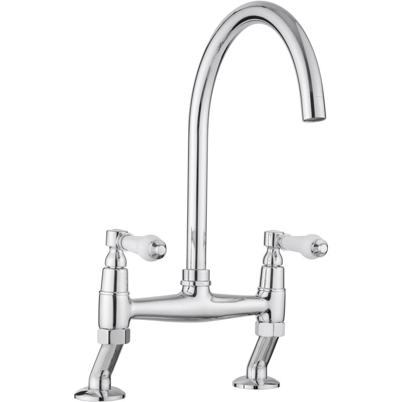 JASSFERRY Kitchen Faucet, White