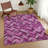 Machine Washable Indoor/Outdoor Chantille ACN2296 Geometric Rug-1809019802