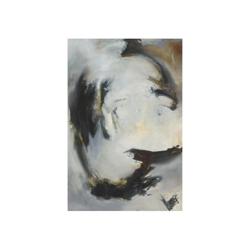Gray Wheel Print by Samuel Kane, 60" H x 40" W x 1.5" D, Plexi