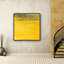 «Faded Yellow Textured Effect», impression sur toile-740618539-740618538