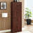 Walnut 8-Door 4-Shelf Storage Cabinet - Make Your Home More Organized With 8 Doors And 4 Shelves Simplify Life