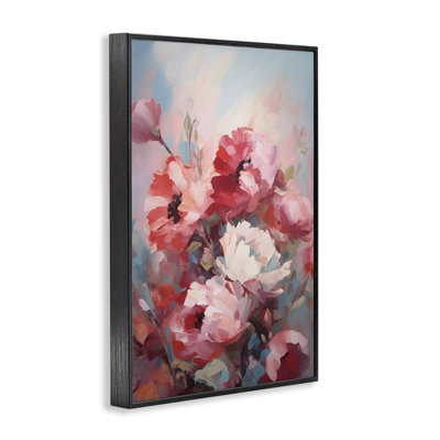 Red & White Art by Gina Kelly bg-189
