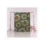 Tapis décoratif moderne à motif de marguerites vertes-751154580