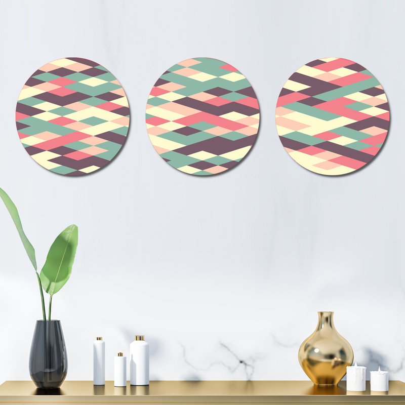 Ensemble de 3 décorations murales