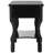Elegant Desirat 24'' W Nightstand – Modern Curve Wooden Leg, Ring Pull & Functional Bedside Storage-547418185