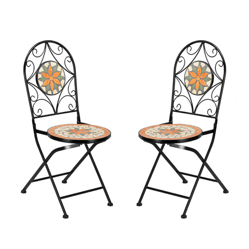 Millican Patio Dining Side Chair with Cushion