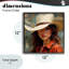 «Cowgirl Gaze Beneath Hat», estampe numérique, conception de Kim Allen-1626227011-1626227013