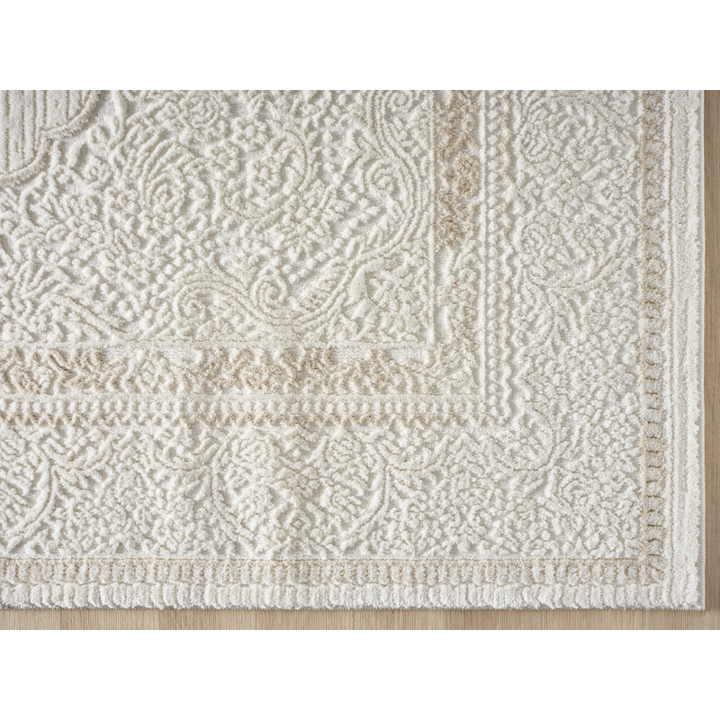 Tapis texturé Willean Crest, 6'7" x 9'2"