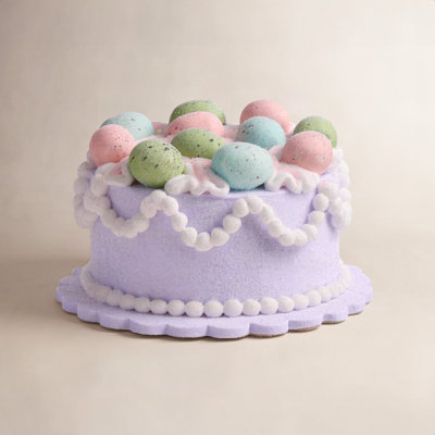 8" Vintage Easter Egg Cake