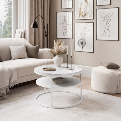 Pater Frame Coffee Table with Storage