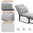 Outdoor Metal Chaise Lounge Chair-1140879102